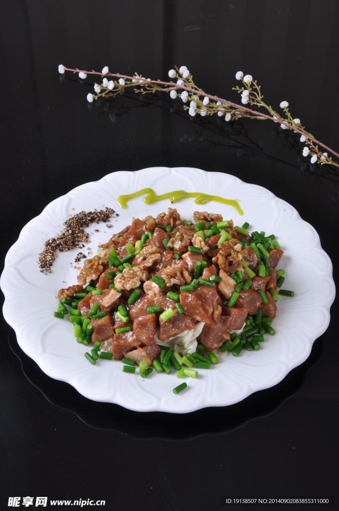 芥味牛肉粒