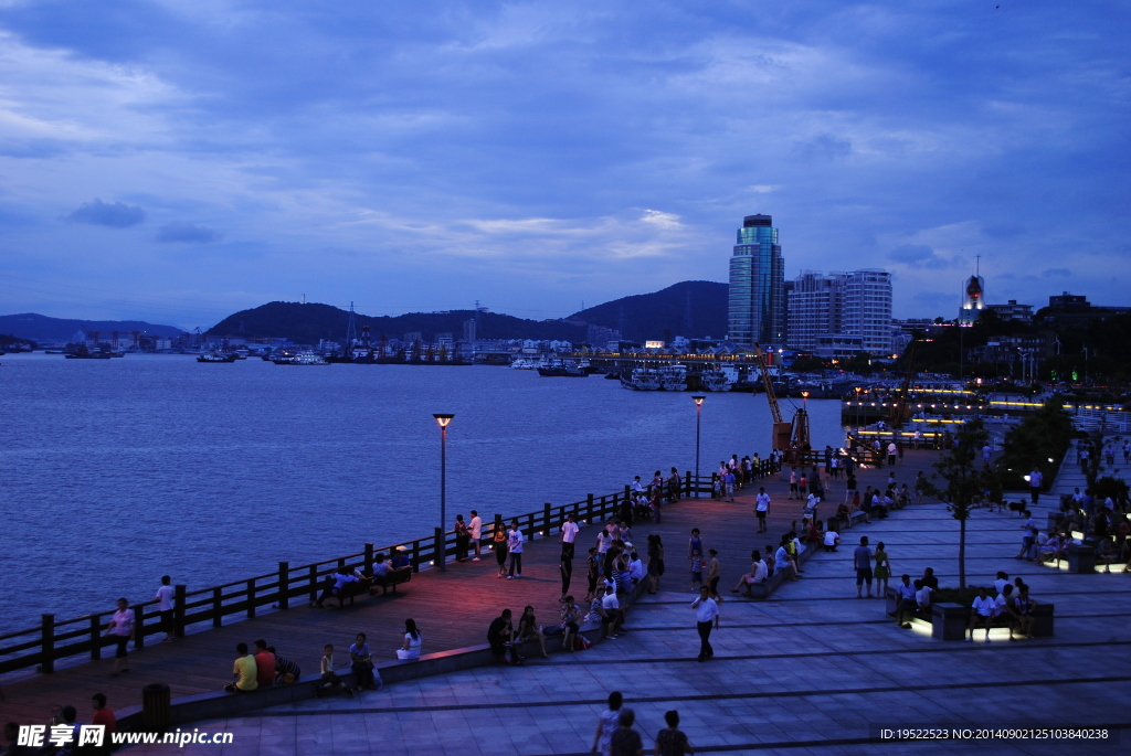 海港夜景