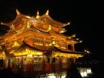 独克宗夜景