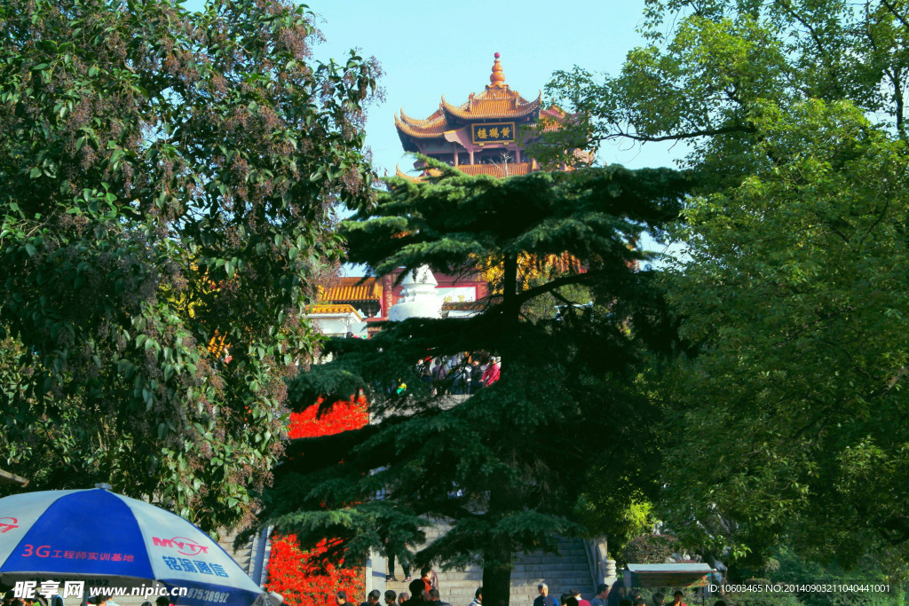 黄鹤楼风景