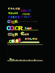 色彩英语字体设计