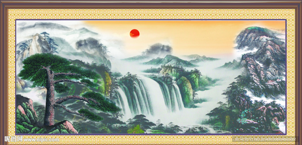 国画山水
