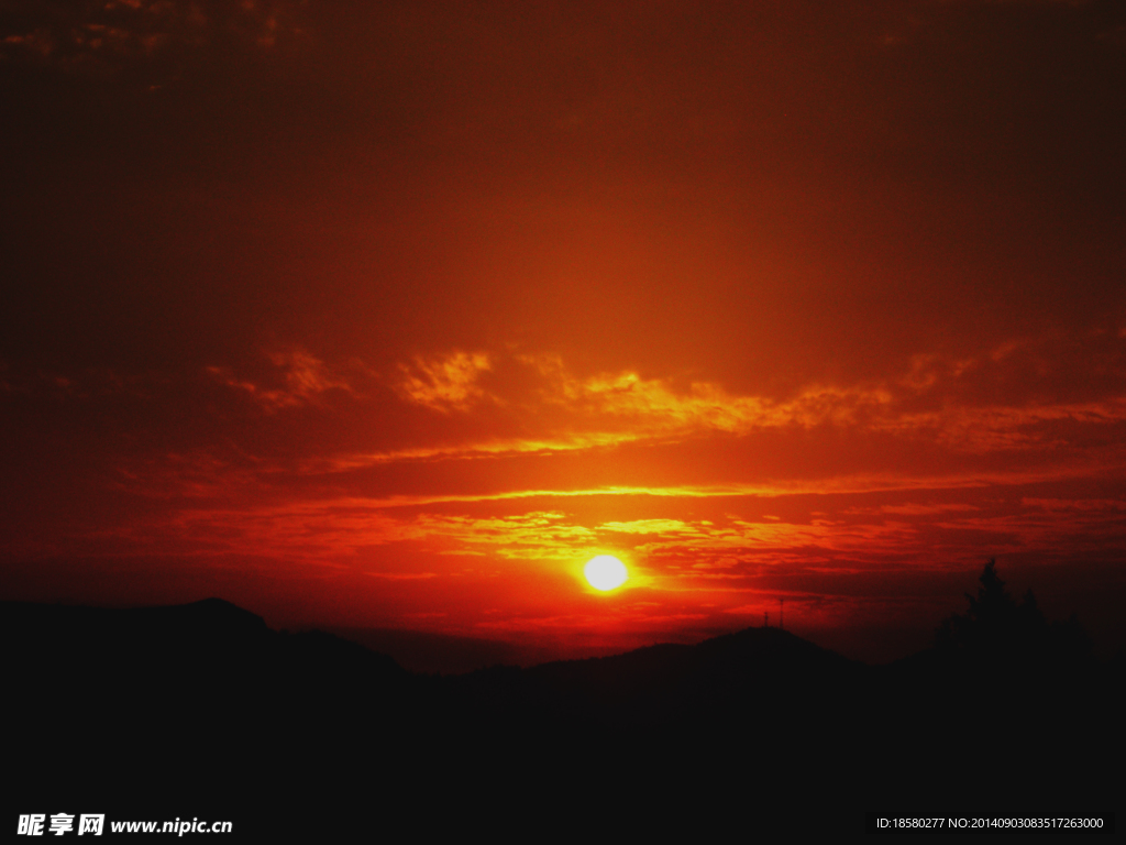 夕阳