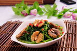 山核桃拌菠菜