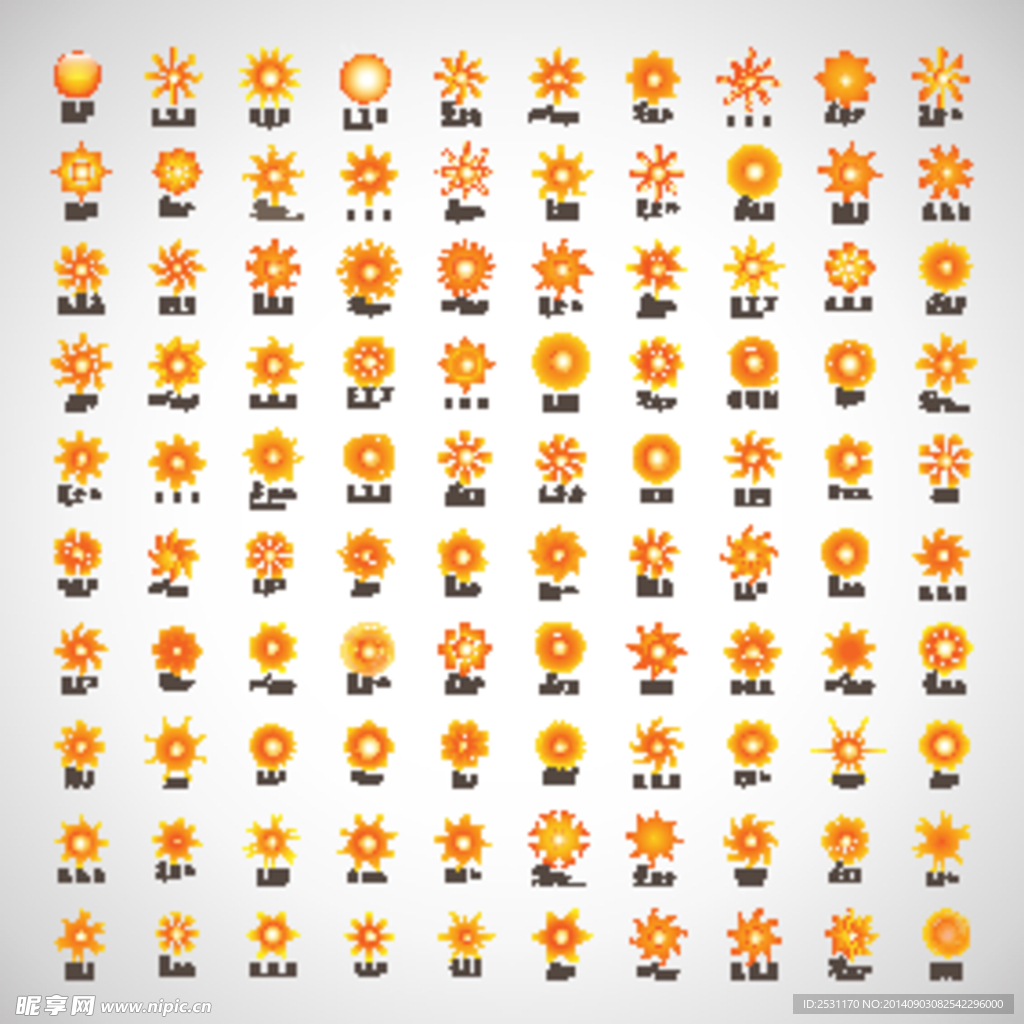 太阳图标