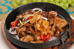 铁板菌香牛肉
