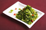 腌菜毛豆
