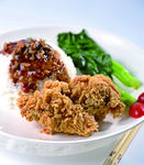 鸡翅米饭