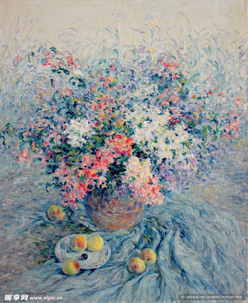 油画 花卉