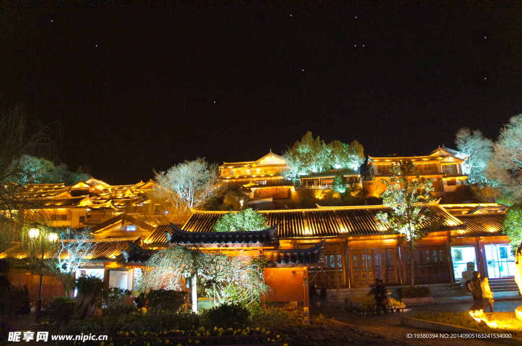 丽江夜景