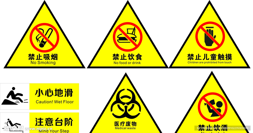 禁止标识牌