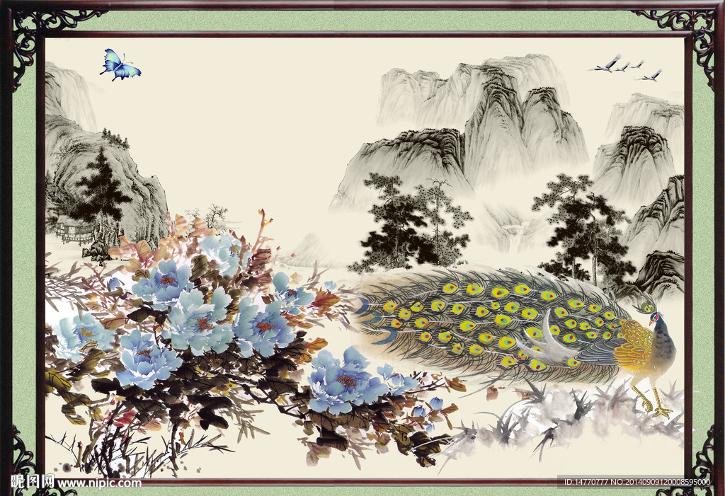 国画花鸟图