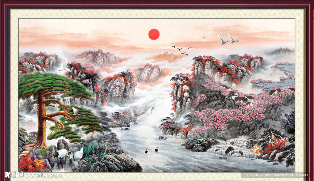 国画风景