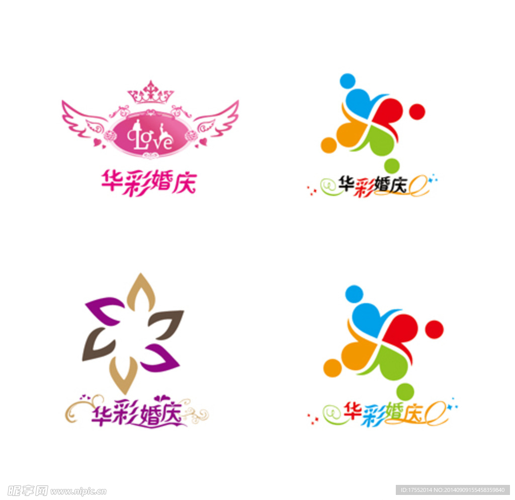 婚礼logo|平面|标志|Qing_designer - 原创作品 - 站酷 (ZCOOL)