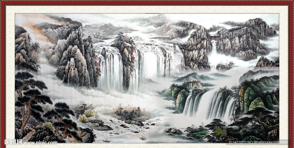 国画山水