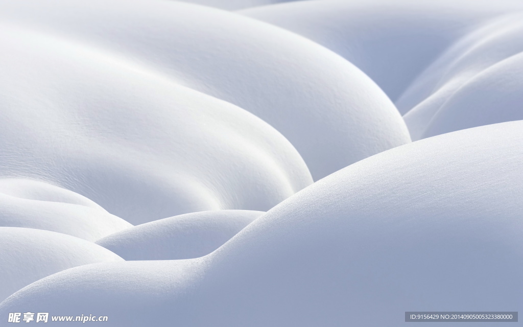 积雪雪景