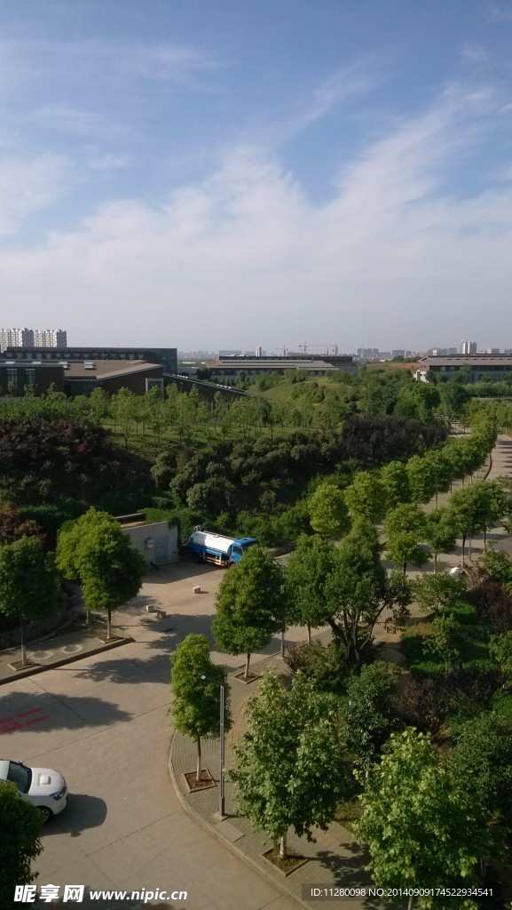 湖美景色