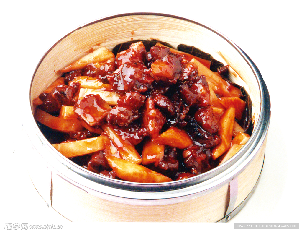 秘制笼蒸肉
