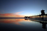 海边的夕阳