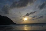 海边夕阳