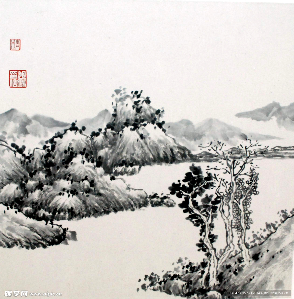 国画水墨