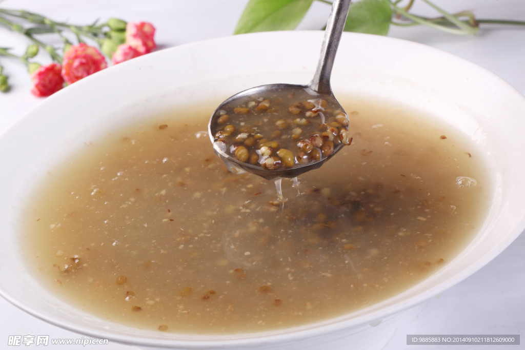 原味绿豆粥