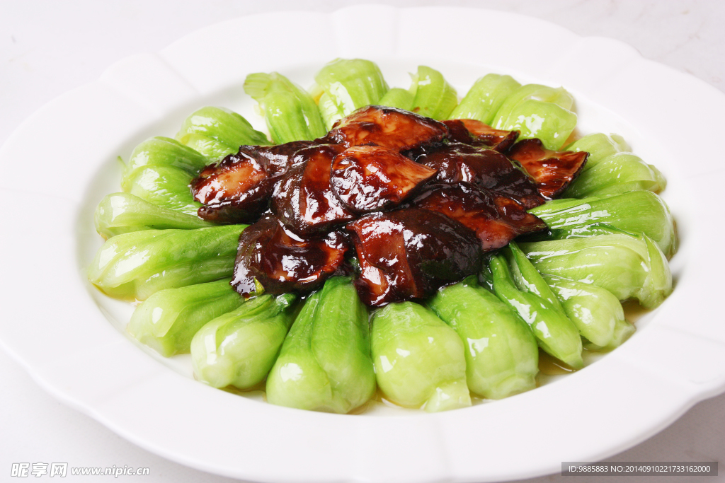 香菇菜心