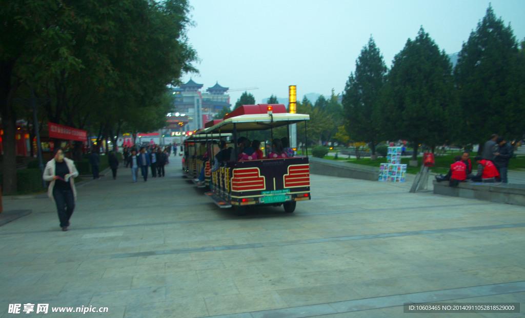 风景名胜浏览车