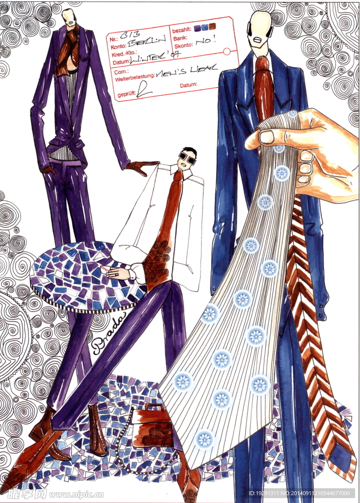服装设计图片