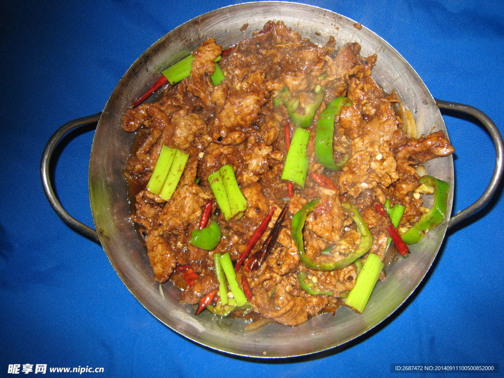 干锅牛肉