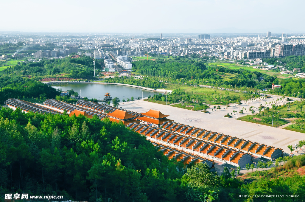 南康市百家姓祠堂背面