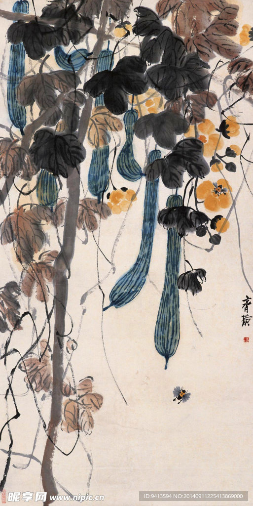 丝瓜图
