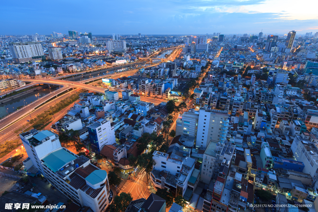 城市夜景