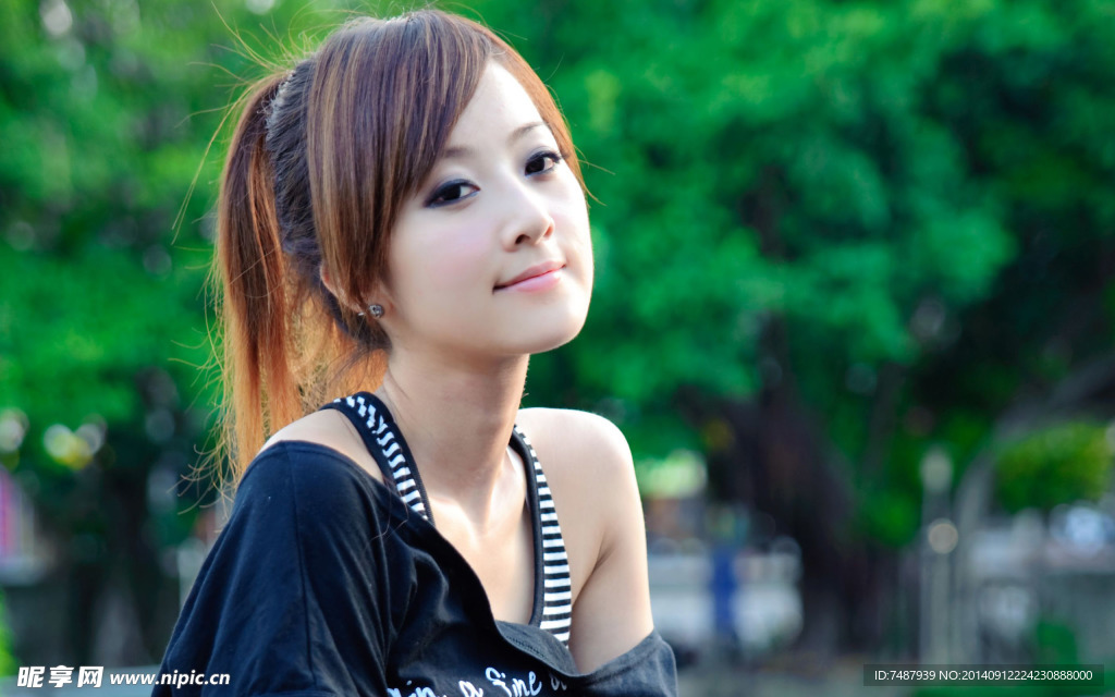 美女