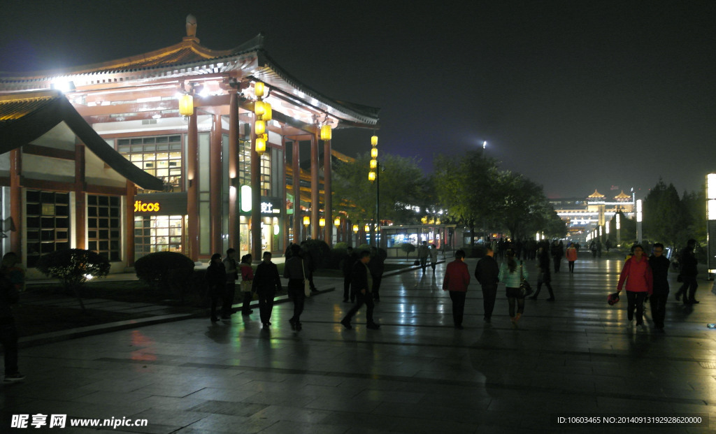 雁塔广场 夜色辉煌