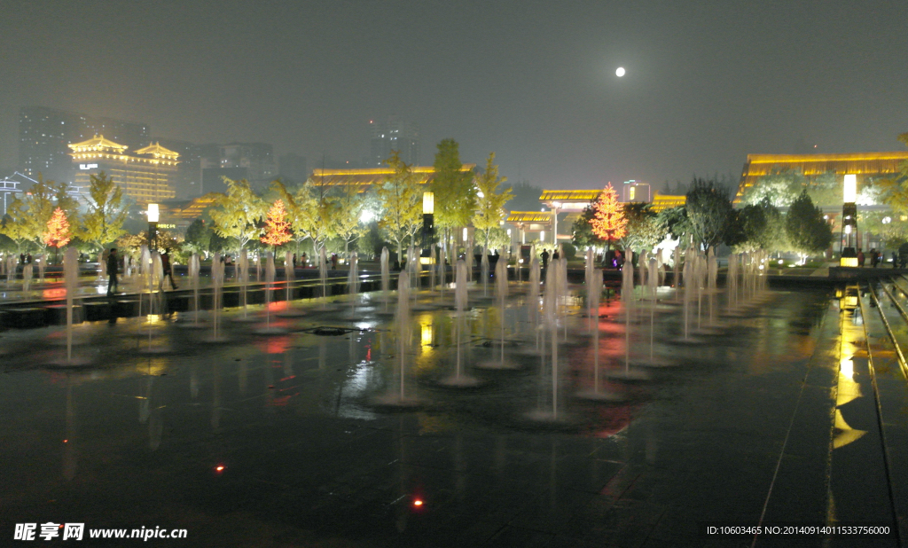 风景名胜 夜色辉煌