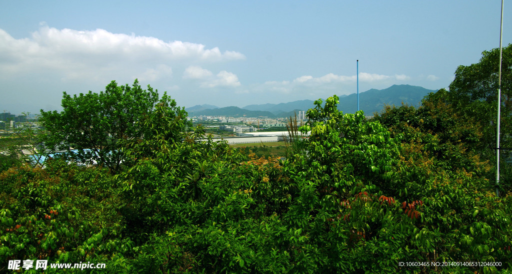 城市山水