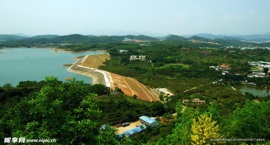 生态水库风景