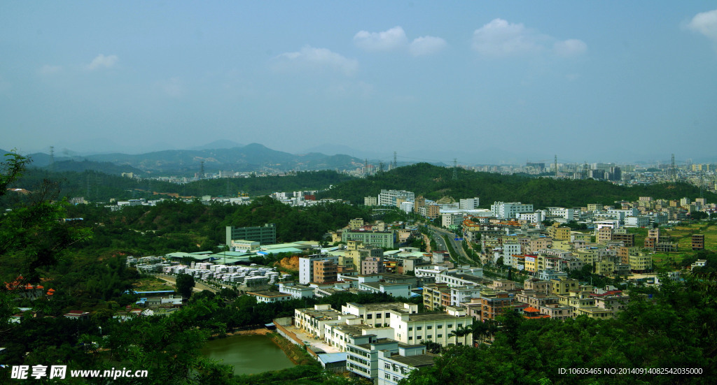 城市山水建筑景观