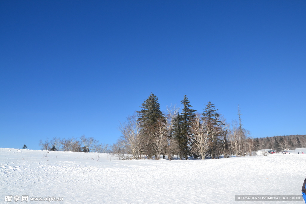 雪乡山顶