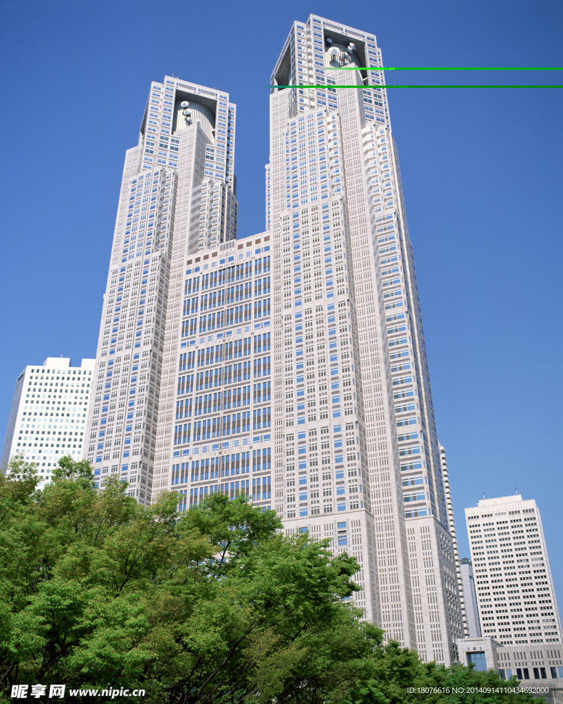 现代建筑街景