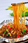 铁板肉沫粉丝