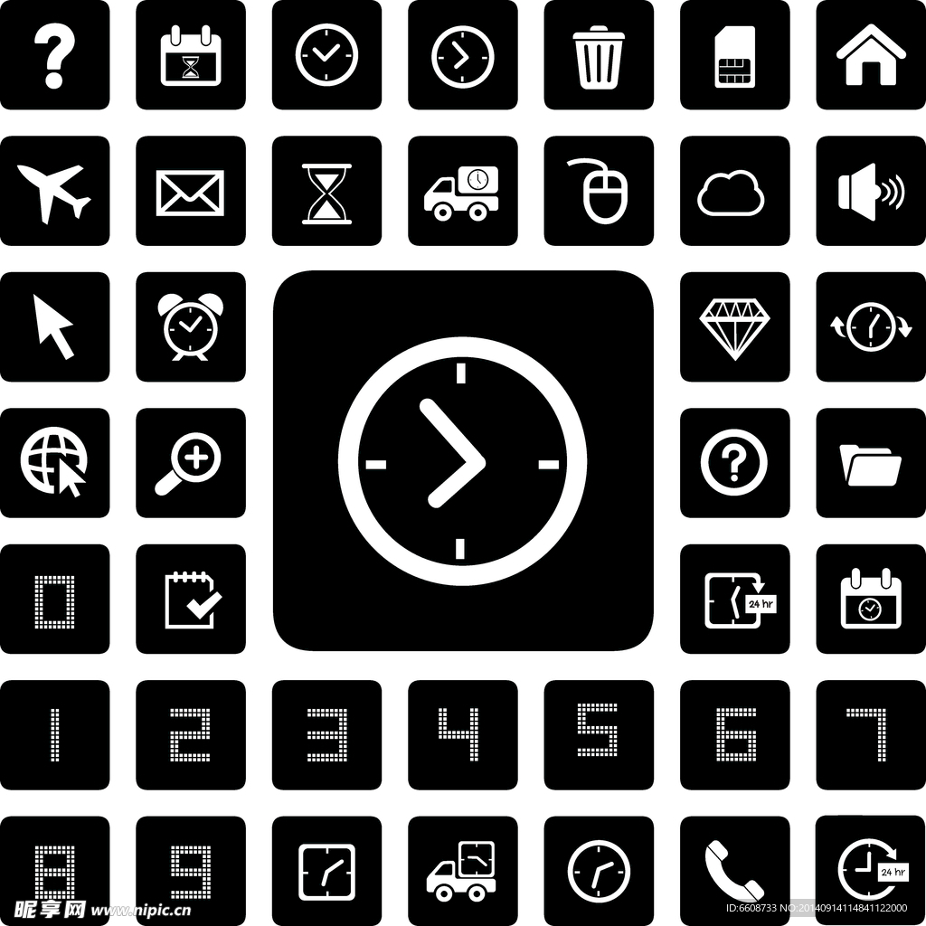 icon图标标志标签