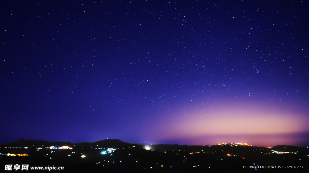 平行线星空