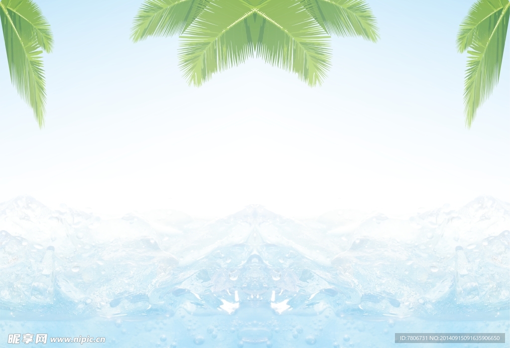 柳叶背景