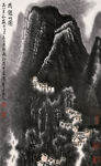 雨余山图