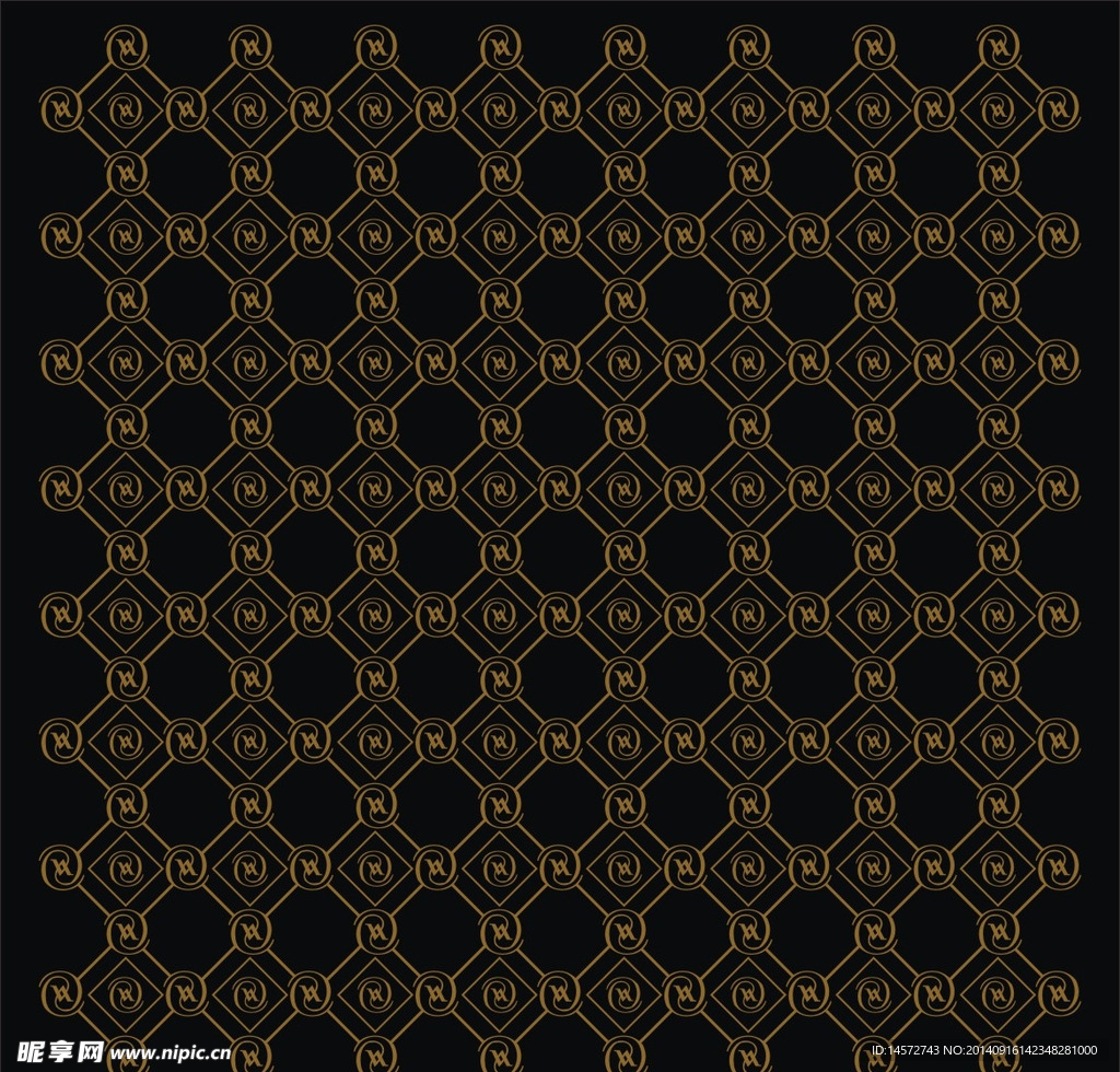 抽象字母T矢量图案