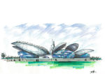 建筑手绘表现