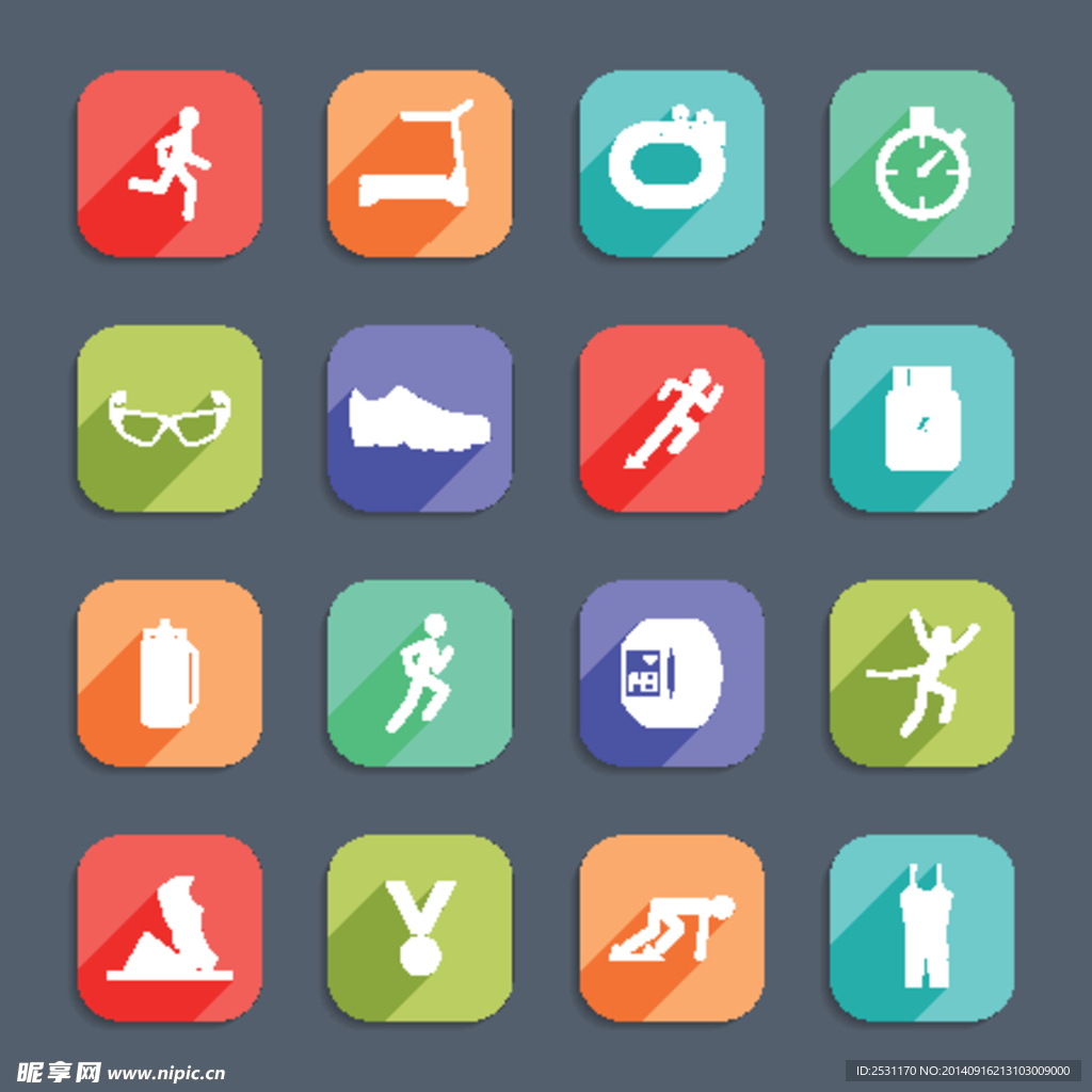 跑步