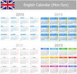 2015年日历